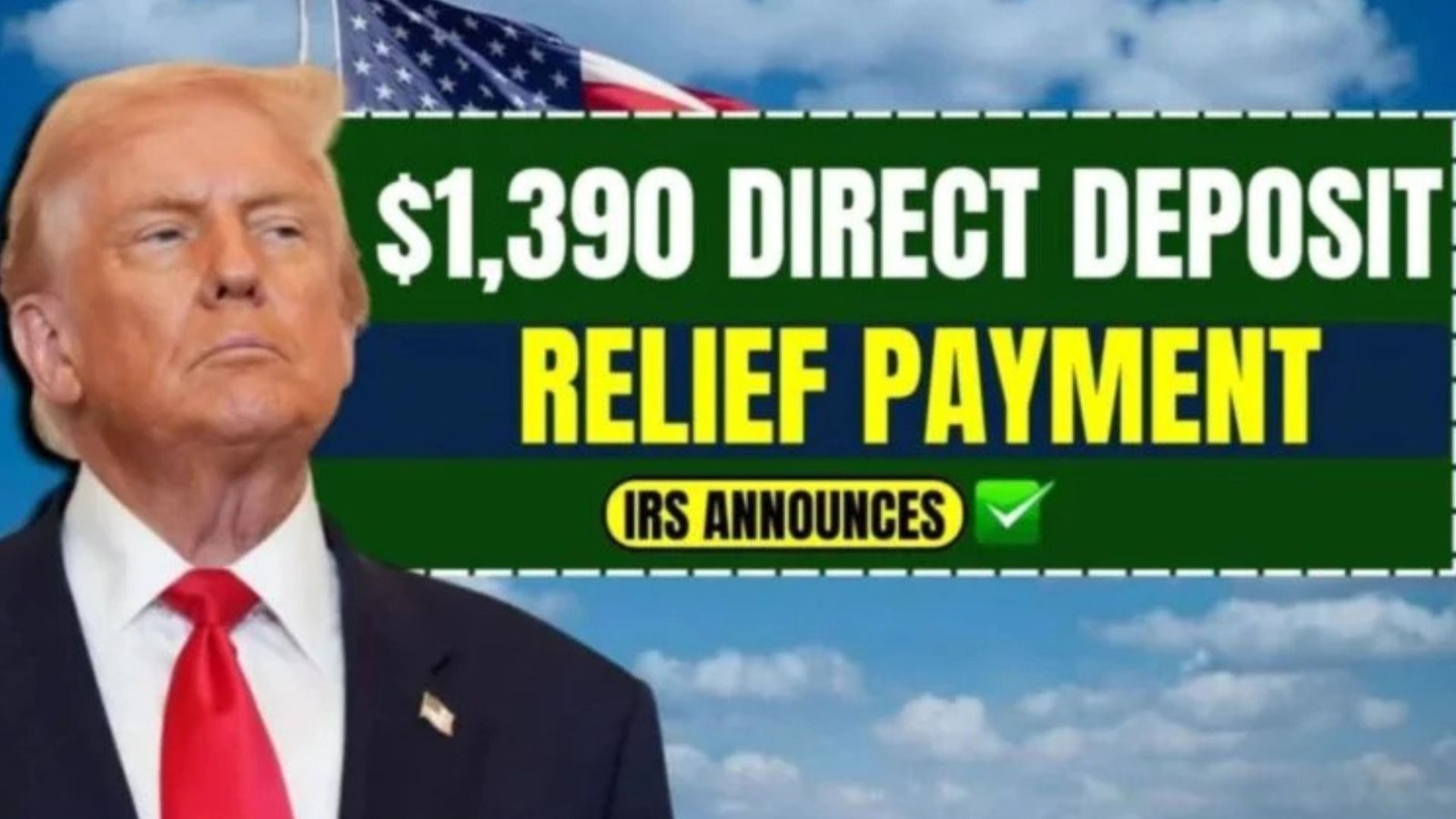 IRS $1,390 Direct Deposit in November 2025: Fast-Track Guide to Eligibility, Dates, and Claiming Your Relief